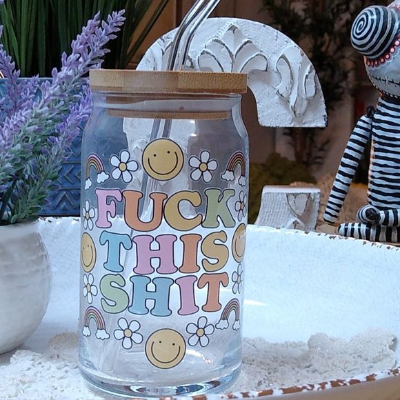 F This Ish 16oz can glass - Picture 1 of 2